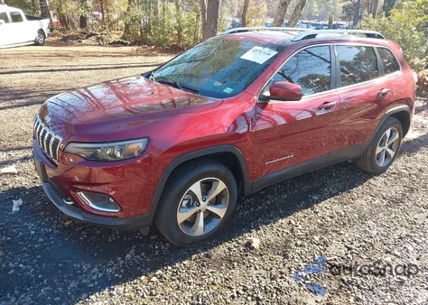 2021 Jeep Cherokee Limited 4X4 из США, поврежденный, VIN 1C4PJMDX9MD214493